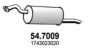 ASSO 54.7009 End Silencer